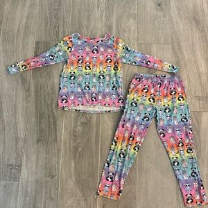 The Children's Place Rainbow Character Pajama Set